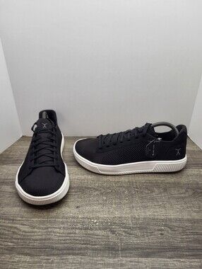 Flux Footwear Adapt Trainer Black Mens Size 9 Athletic Knit Shoes Sneakers New